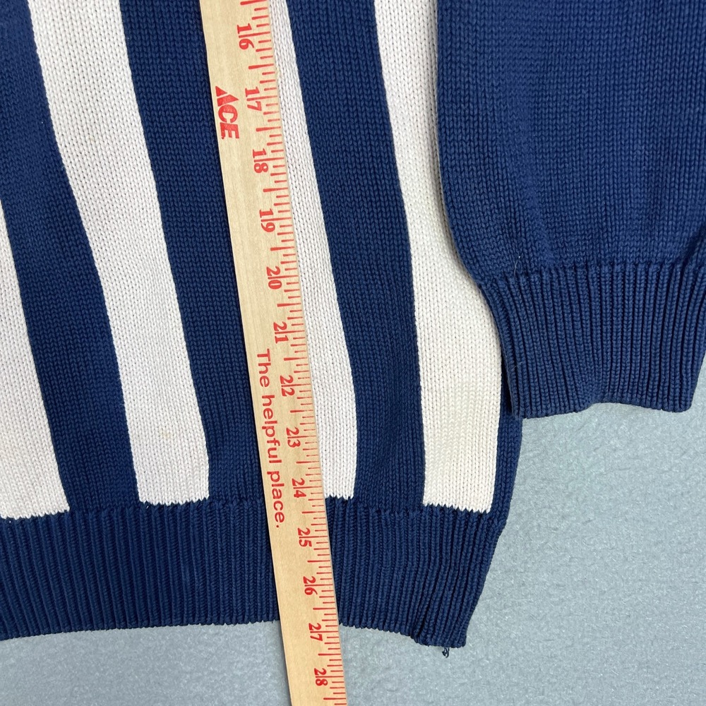 VTG Clubfellow‎ GOLF Sweater Mens XL Cotton Knit Golfing 1990s Striped Retro - Picture 11 of 11